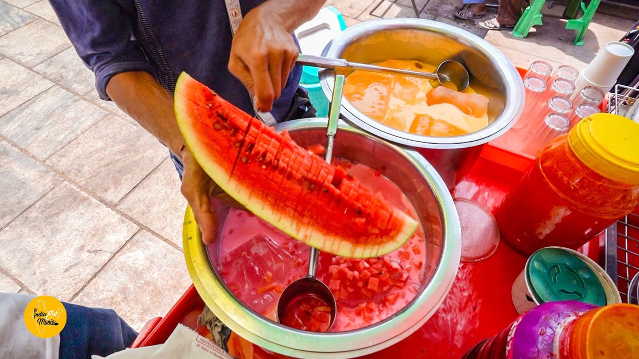 Hyderabad Famous Mohabbat ka Sharbat Rs. 20/- Only l मोहब्बत वाला शरबत l Hyderabad Street Food