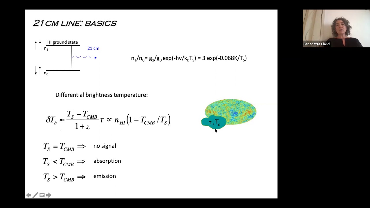 Benedetta Ciardi: "Exploring cosmic reionization with 21cm telescopes"