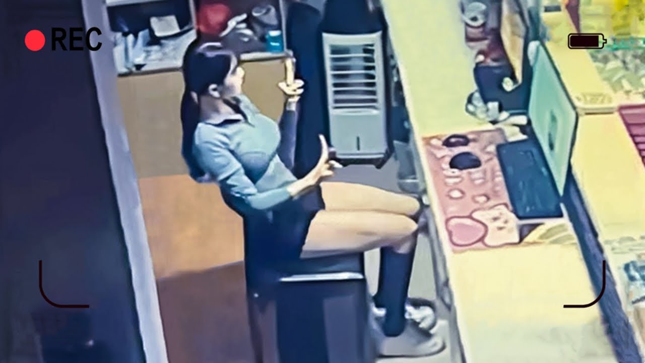 他們並不知道、監控鏡頭對準著他們、所以他們..(۶•̀ᴗ•́)۶⁼³♥！