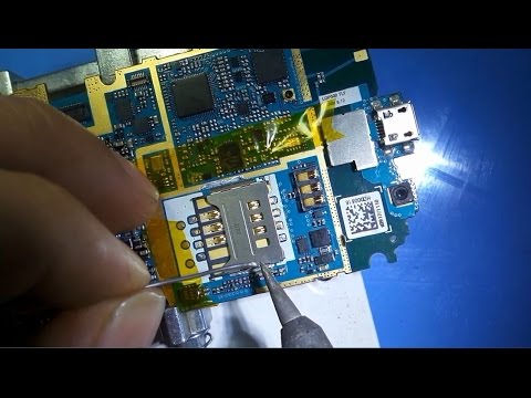 طريقة تغيير كنكتور كارت سيم SIM card change Konctor lg p500