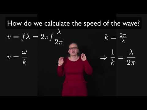 Using the sinusoidal wave equation