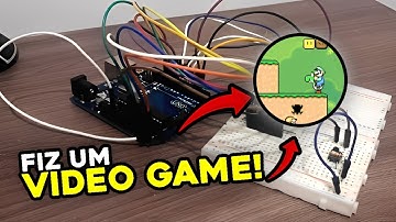 Fiz um VIDEOGAME do Zero e Ele REALMENTE FUNCIONA!