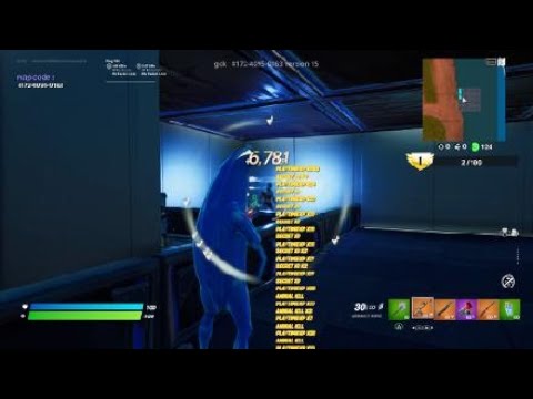 Fortnite Free Xp In 1v1 Build Fight Map 4172 4095 0163 Youtube