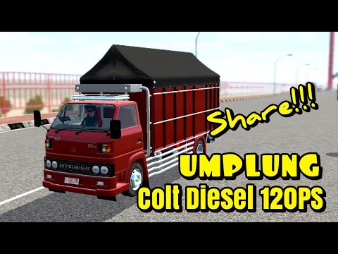 Mod Truck Colt  Diesel  120PS 1993 Umplung By RSM BUSSID 