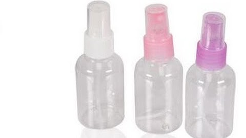 30ml spray bottle filling line for USA client Nadia 4 nozzles filler 2 heads plugger capper labeler