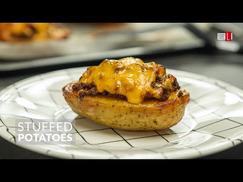 Video: How To Cook Potatoes Stuffed With Meat In The Oven
