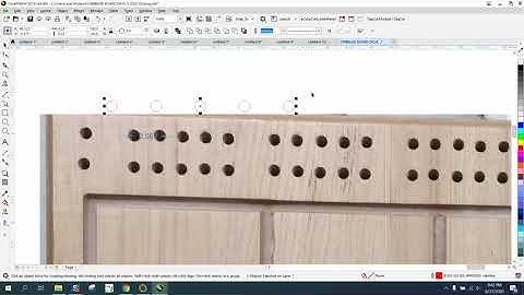 Corel Draw Tips & Tricks Cribbage Board Part 2 HOLES