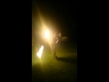 Behind back spin