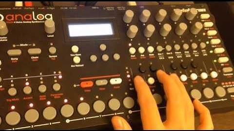 Elektron Jam #1- Machinedrum, Analog Four