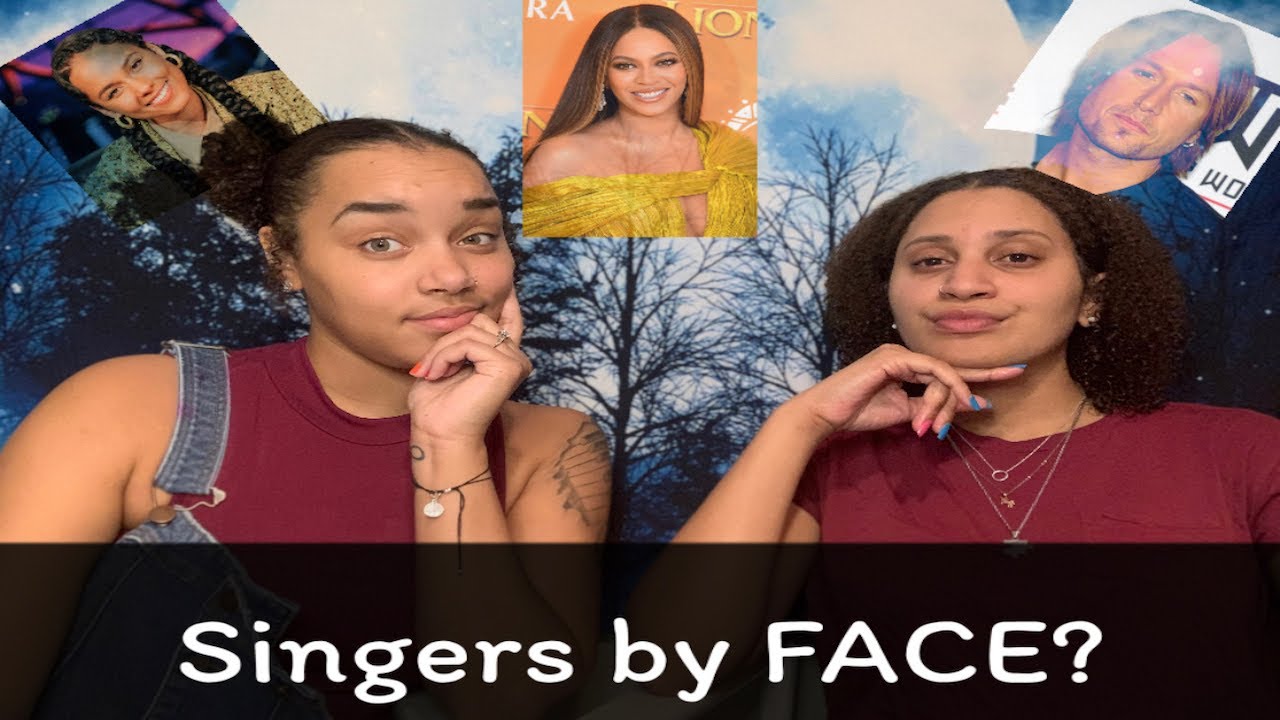 How many singers do we know BY FACE?! - YouTube
