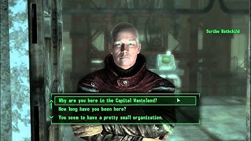 Fallout 3 Picking Up The Trail part 1 of 3 Rothchild