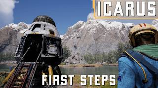 WELCOME TO ICARUS - Getting Started in this BRUTAL Survival Game ep 1