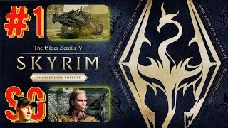 The Elder Scrolls V: Skyrim Anniversary Edition (#1) Обзор игры. Дополнение. Полное прохождение.