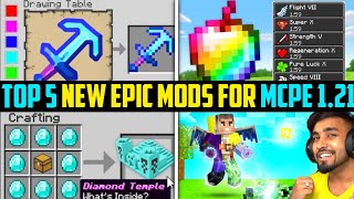 Top 5 Epic Mods For Minecraft Pocket Edition 1.21+ | Best Youtubers Mod Series For MCPE! screenshot 4