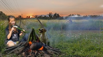 Ý Nhỏ TV | Cá Lóc Nướng Ống Tre Hấp Dẫn | Grilled snakehead in bamboo #ynhotv#mientay#vietnamfood