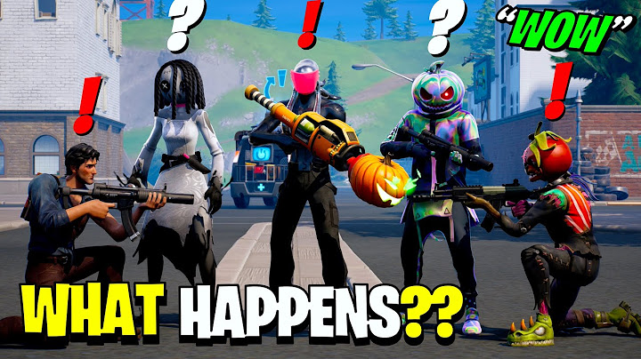 What Happens if ALL Fortnitemares Bosses Meet in Fortnite!