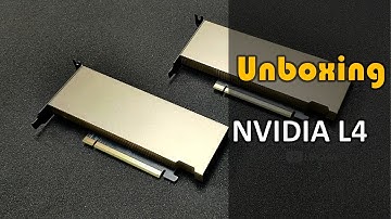 NVIDIA L4 Tensor Core GPU for AI & Graphics