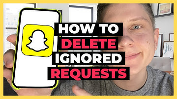 How to Delete Ignored Friend Requests on Snapchat