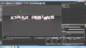 Spinning Text Tutorial (cinema 4d)