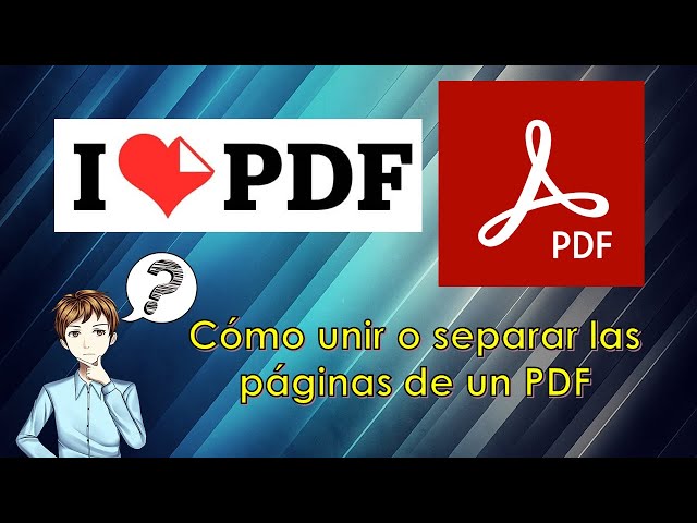 Cómo utilizar 📌 I love PDF ♥ para unir, separar y comprimir archivos PDF class=