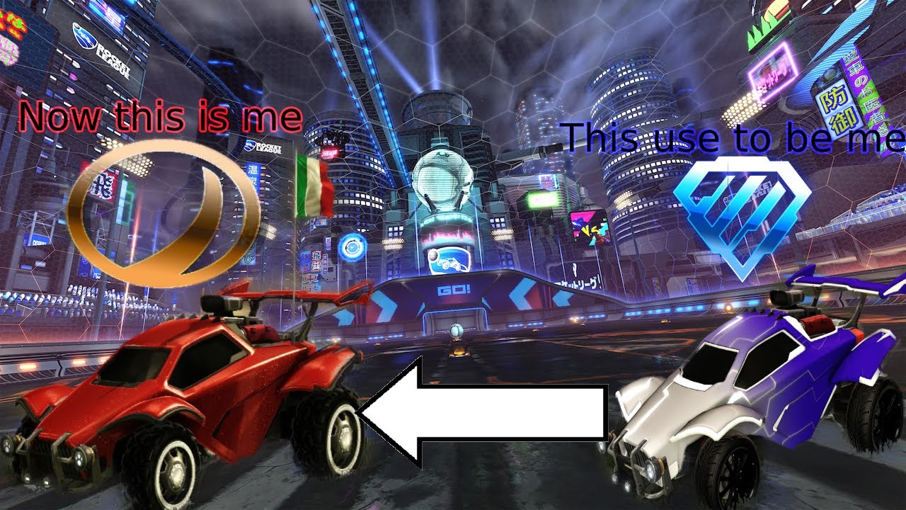 Being a Smurf on Rocket league YouTube