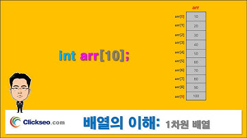 06-01.(C) 배열의 이해: 1차원 배열