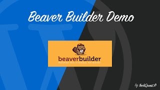 Beaver Builder Demo