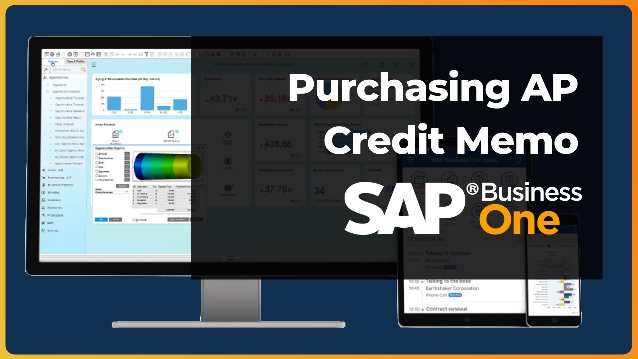 Create Purchasing AP Credit Memo | Examples and How-To | SAP Business ...