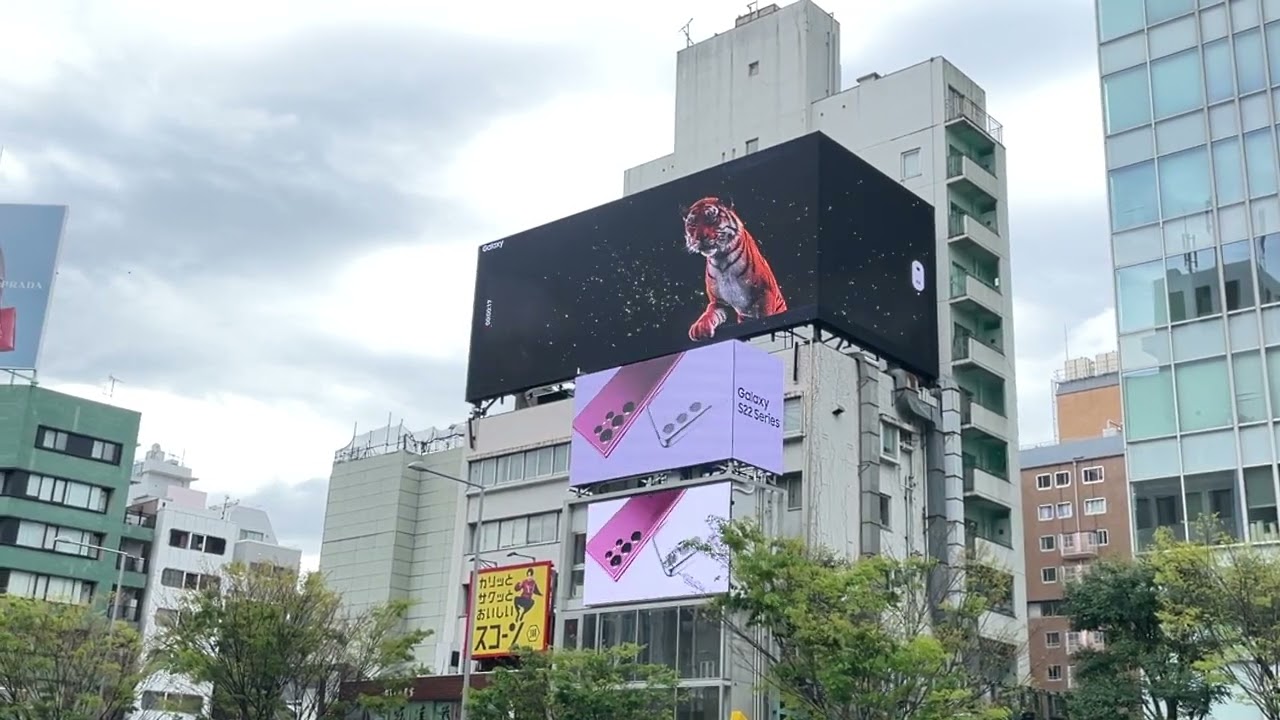 GALAXY 22」ついに解禁！表参道や渋谷でプロモーションを展開｜SPACE
