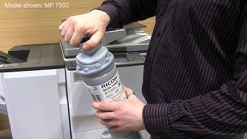Training | Replacing toner on a Ricoh MP6002, MP7502, MP9002 | Ricoh Wiki