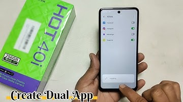 Infinix hot 40i 5g Dual App Settings || How To Clone App In Infinix hot 40i || Infinix Clone App