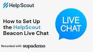 How to Set Up the HelpScout Beacon Live Chat