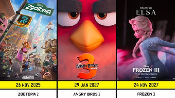 “All Upcoming Animated Movies (2025–2028) | Complete Future Animation List with Release Dates”