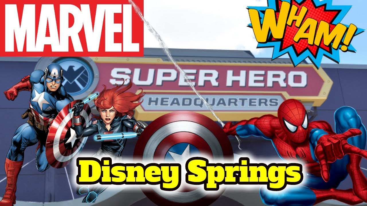Marvel Super Hero Headquarters Disney Springs YouTube