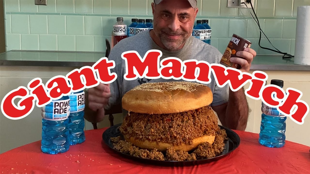 Giant Manwich Sloppy Joe YouTube