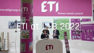 ETI at Light + Building 2022 in Frankfurt