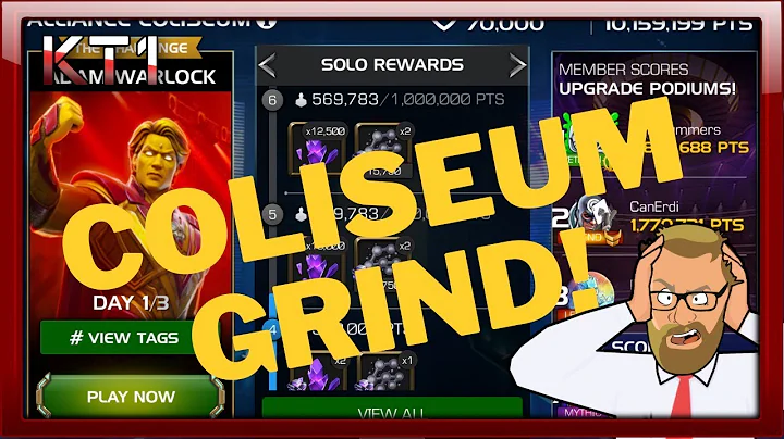 Coliseum Grind! Marvel Contest Of Champions!
