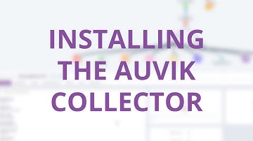 Installing the Auvik Windows collector