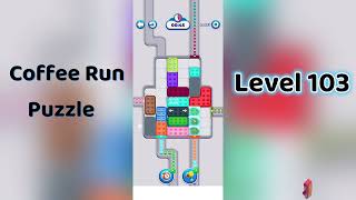 ☕ Coffee Run Puzzle Level 103 Walkthrough 🔍 | Coffee Run Level 103