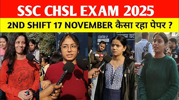 SSC CHSL Review & Analysis 2025 | 2nd shift 17 november | Today Exam Full Analysis |