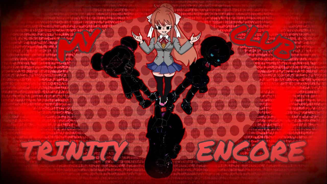 My Club Encore - Visualizer-TRINITY ENCORE [FLASHING LIGHTS WARNING]- DDLC TAKEOVER BAD ENDING [UST]