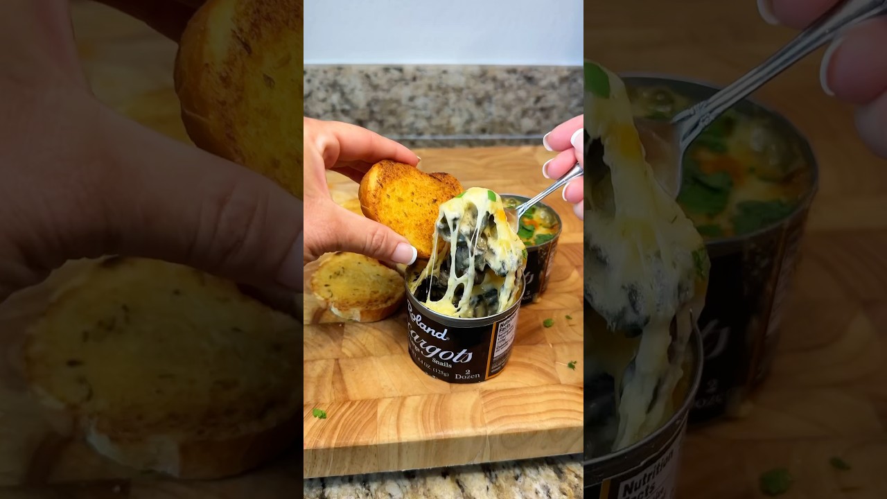 Cheesy escargot never looked so easy! Made with creamy Havarti 
