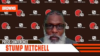 Stump Mitchell: (On Chubb) You all haven’t seen the best of him. His goal still remains the same.