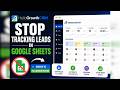 Stop Tracking Leads in Google Sheets | Switch to HelloGrowthCRM