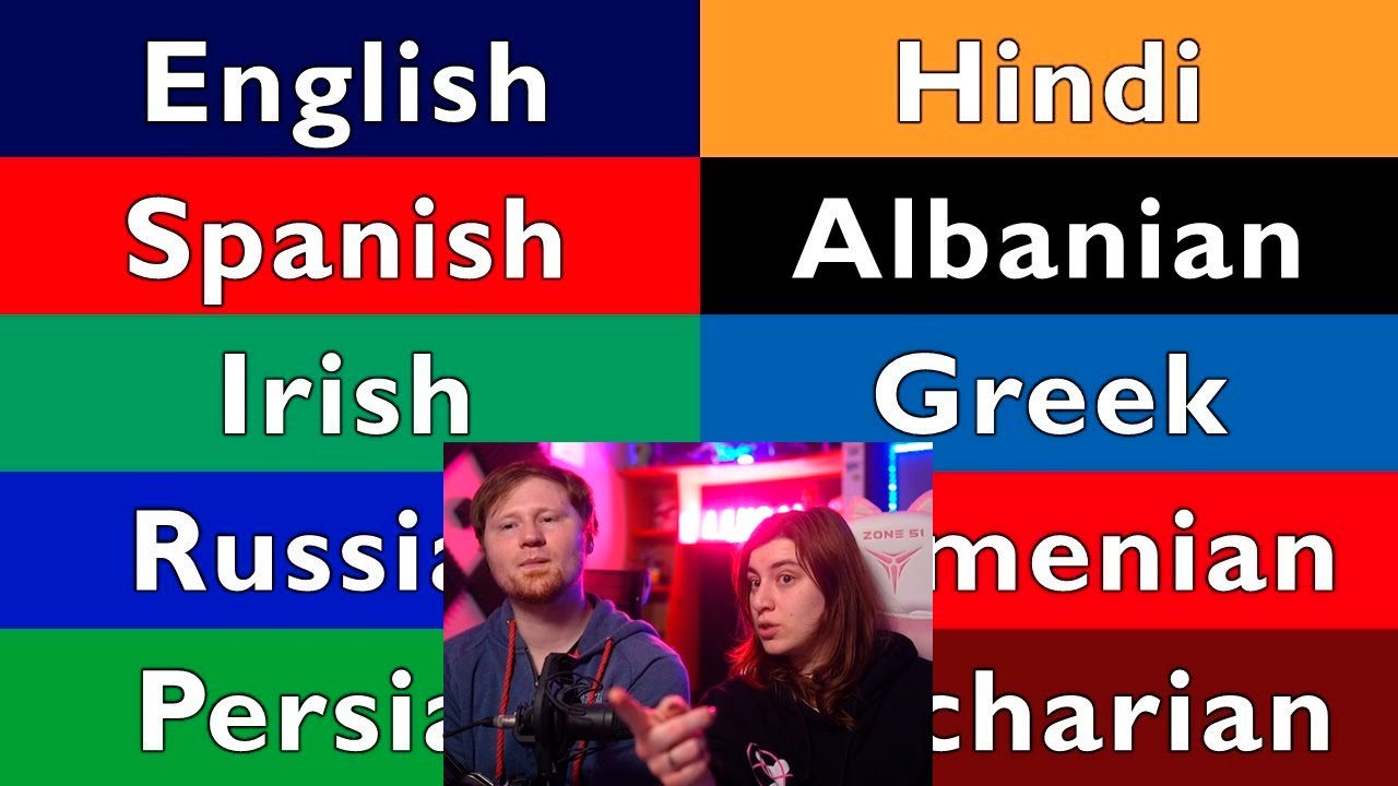 Реакция на INDO-EUROPEAN NUMBERS - YouTube
