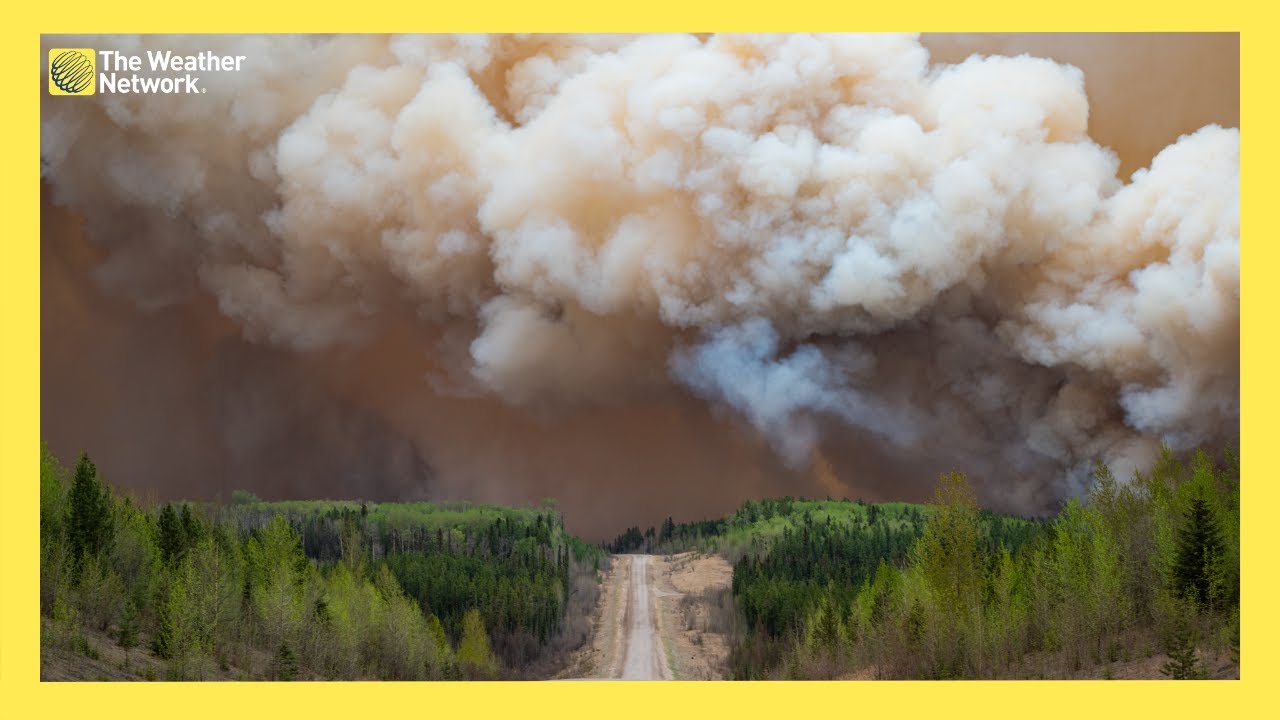 Alberta Under State of Emergency as Hundreds of Fires Spread - YouTube