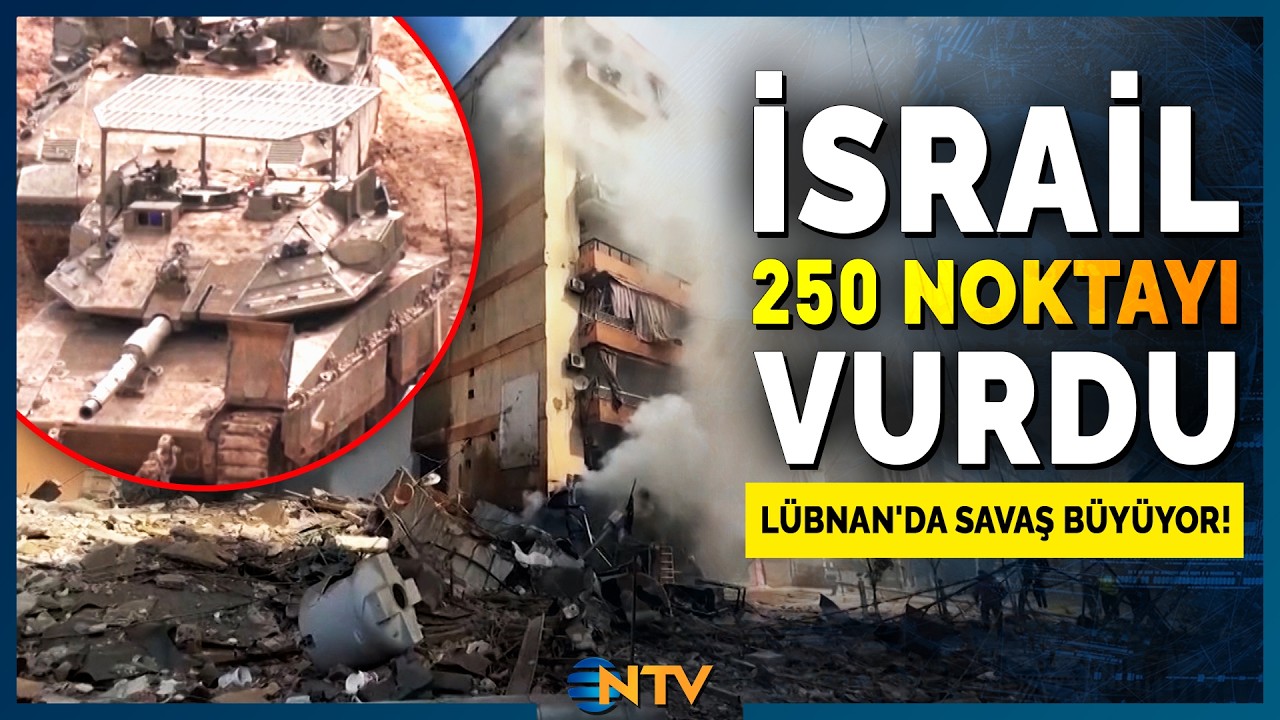 İsrail Saldırılarını Artırdı: Beyrut'ta Peş Peşe Patlamalar! | NTV