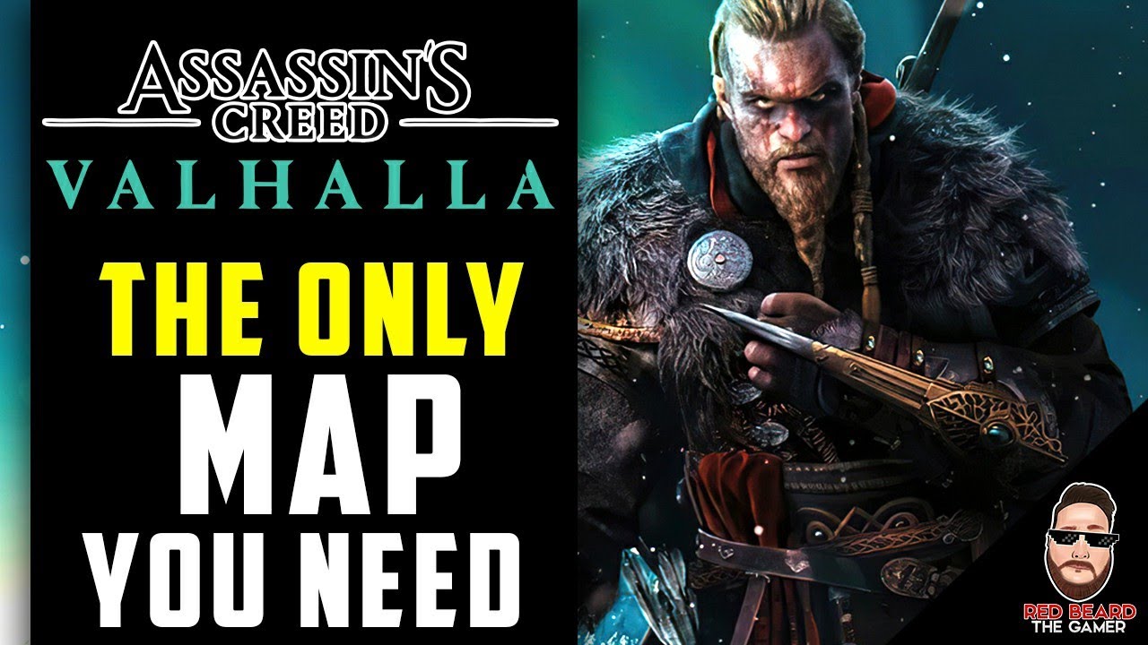 Here's Assassin's Creed Valhalla's Entire World Map - Xfire