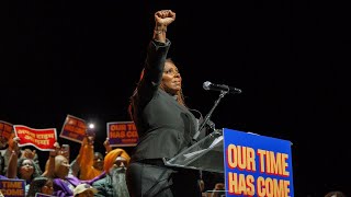 New York Attorney General Letitia James, facing fraud charges, strikes defiant tone at Mamdani rally