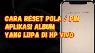 Cara membuka sandi aplikasi yang lupa di HP VIVO